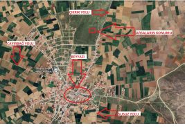 3S’TEN BEYYAZIDA 430 M2 KÖŞE KONUMLU ARSALAR