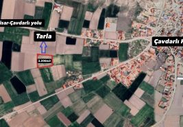 3S’TEN AFYONKARAHİSAR ÇAVDARLI KÖYÜNDE 3200M2 SATILIK TARLA