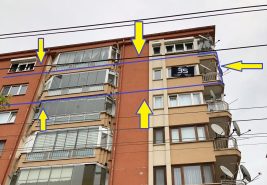 3S’TEN CEZAEVİ KARŞISI CADDEÜSTÜ 3+1 ARA KAT KİRALIK LÜKS DAİRE